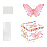Maxbell Birthday Money Drawer Money Gift Boxes for Cash with Pull Out for Adults Men Butterfly