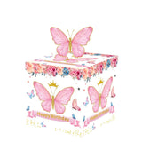 Maxbell Birthday Money Drawer Money Gift Boxes for Cash with Pull Out for Adults Men Butterfly