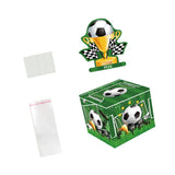 Maxbell Birthday Money Drawer Money Gift Boxes for Cash with Pull Out for Adults Men football