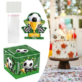 Maxbell Birthday Money Drawer Money Gift Boxes for Cash with Pull Out for Adults Men football