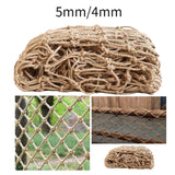 Maxbell Hemp Ropes Net Practical Multipurpose Twine Net for Climb Plant Home Balcony Rope Thickness 5mm