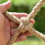 Maxbell Hemp Ropes Net Practical Multipurpose Twine Net for Climb Plant Home Balcony Rope Thickness 5mm