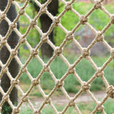 Maxbell Hemp Ropes Net Practical Multipurpose Twine Net for Climb Plant Home Balcony Rope Thickness 5mm