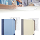 Maxbell Accordion File Organizer Family Important Documents Organizer for Bill Paper Blue
