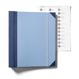 Maxbell Accordion File Organizer Family Important Documents Organizer for Bill Paper Blue