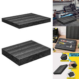 Maxbell Cuttable Foam Insert Drawer Foam Liner for Toolbox Camera Storage and Crafts 30cmx20cmx1cm