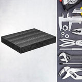 Maxbell Cuttable Foam Insert Drawer Foam Liner for Toolbox Camera Storage and Crafts 30cmx20cmx1cm