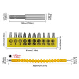 Maxbell Flexible Screwdriver Bit Extension Kit Garage Auto Parts Screwdriver Bit Set