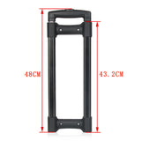 Maxbell Luggage Handle Compact DIY Suitcase Telescopic Handle for Sports Men Outdoor 17inch