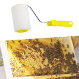 Maxbell Honey Extractor Uncapping Roller Tool Beekeeping Honey Extractor Tool Yellow
