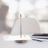 Maxbell Receipt Holder Straight Rod Memo Clip Decoration Check Spindle for Hotel Bar