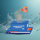 Maxbell Novelty Cash Surprise Gift Box Party Decoration Creative Cardboard Accessory