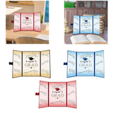 Maxbell Graduation Guest Book Thick Paper Easy to Write on Postcard Decoration Black