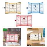 Maxbell Graduation Guest Book Thick Paper Easy to Write on Postcard Decoration Black