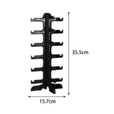 Maxbell Multiple Sunglasses Organizer Glasses Holder Stand for Selling Dresser Table Black