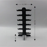 Maxbell Multiple Sunglasses Organizer Glasses Holder Stand for Selling Dresser Table Black