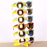 Maxbell Multiple Sunglasses Organizer Glasses Holder Stand for Selling Dresser Table Black