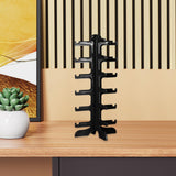 Maxbell Multiple Sunglasses Organizer Glasses Holder Stand for Selling Dresser Table Black