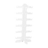 Maxbell Multiple Sunglasses Organizer Glasses Holder Stand for Selling Dresser Table White