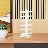 Maxbell Multiple Sunglasses Organizer Glasses Holder Stand for Selling Dresser Table White