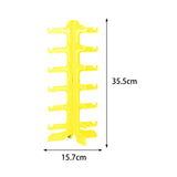 Maxbell Multiple Sunglasses Organizer Glasses Holder Stand for Selling Dresser Table Yellow