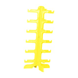 Maxbell Multiple Sunglasses Organizer Glasses Holder Stand for Selling Dresser Table Yellow
