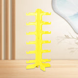 Maxbell Multiple Sunglasses Organizer Glasses Holder Stand for Selling Dresser Table Yellow