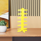 Maxbell Multiple Sunglasses Organizer Glasses Holder Stand for Selling Dresser Table Yellow