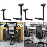 Maxbell 2Pcs 3D Adjustable Arms Armrest Sturdy for Most Gaming Chairs Computer Chair 4 Hole