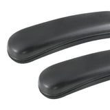 Maxbell 2 Pieces Office Chair Replacement Armrest Arm Pads PU Soft Support Universal 255x73mm