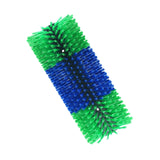 Maxbell Horse Brush Itchin Post Pad Cattle Scratching Brush for Fence Garden Outdoor Green No Screws