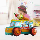 Maxbell Boys Birthday Party Decor Retro Car Decoration for Holiday Celebration Party Ice cream truck