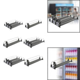 Maxbell Can Dispenser Fridge Can Dispenser for Cafes Household Vending Machines 3 Row 31x25x8cm