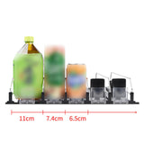 Maxbell Can Dispenser Fridge Can Dispenser for Cafes Household Vending Machines 3 Row 31x25x8cm