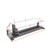 Maxbell Can Dispenser Fridge Can Dispenser for Cafes Household Vending Machines 3 Row 31x25x8cm