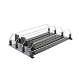 Maxbell Can Dispenser Fridge Can Dispenser for Cafes Household Vending Machines 3 Row 31x25x8cm