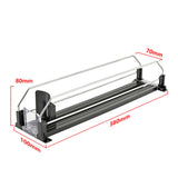 Maxbell Can Dispenser Fridge Can Dispenser for Cafes Household Vending Machines 1 Row 38x10x8cm