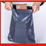 Maxbell 100Pcs PE Postage Bags Courier Mailer Bags Versatile Clothing Packaging Bags Black 20x35cm
