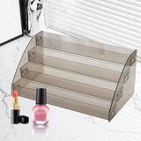 Maxbell Clear Display Stand Versatile Acrylic Riser for Dresser Collections Bathroom 4 Tier