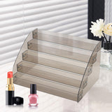 Maxbell Clear Display Stand Versatile Acrylic Riser for Dresser Collections Bathroom 5 Tier