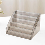 Maxbell Clear Display Stand Versatile Acrylic Riser for Dresser Collections Bathroom 6 Tier