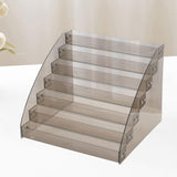 Maxbell Clear Display Stand Versatile Acrylic Riser for Dresser Collections Bathroom 7 Tier