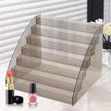 Maxbell Clear Display Stand Versatile Acrylic Riser for Dresser Collections Bathroom 7 Tier