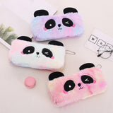 Maxbell Plush Pencil Case Novelty Lightweight Pencil Bag for Kids Children Rose