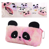 Maxbell Plush Pencil Case Novelty Lightweight Pencil Bag for Kids Children Rose