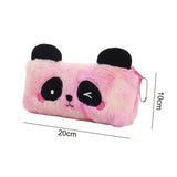 Maxbell Plush Pencil Case Novelty Lightweight Pencil Bag for Kids Children Rose