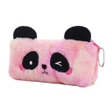 Maxbell Plush Pencil Case Novelty Lightweight Pencil Bag for Kids Children Rose