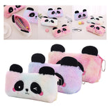 Maxbell Plush Pencil Case Novelty Lightweight Pencil Bag for Kids Children Rose