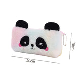 Maxbell Plush Pencil Case Novelty Lightweight Pencil Bag for Kids Children Pink