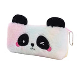 Maxbell Plush Pencil Case Novelty Lightweight Pencil Bag for Kids Children Pink